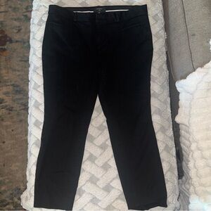 Banana Republic Cropped Black Pants Work Slacks